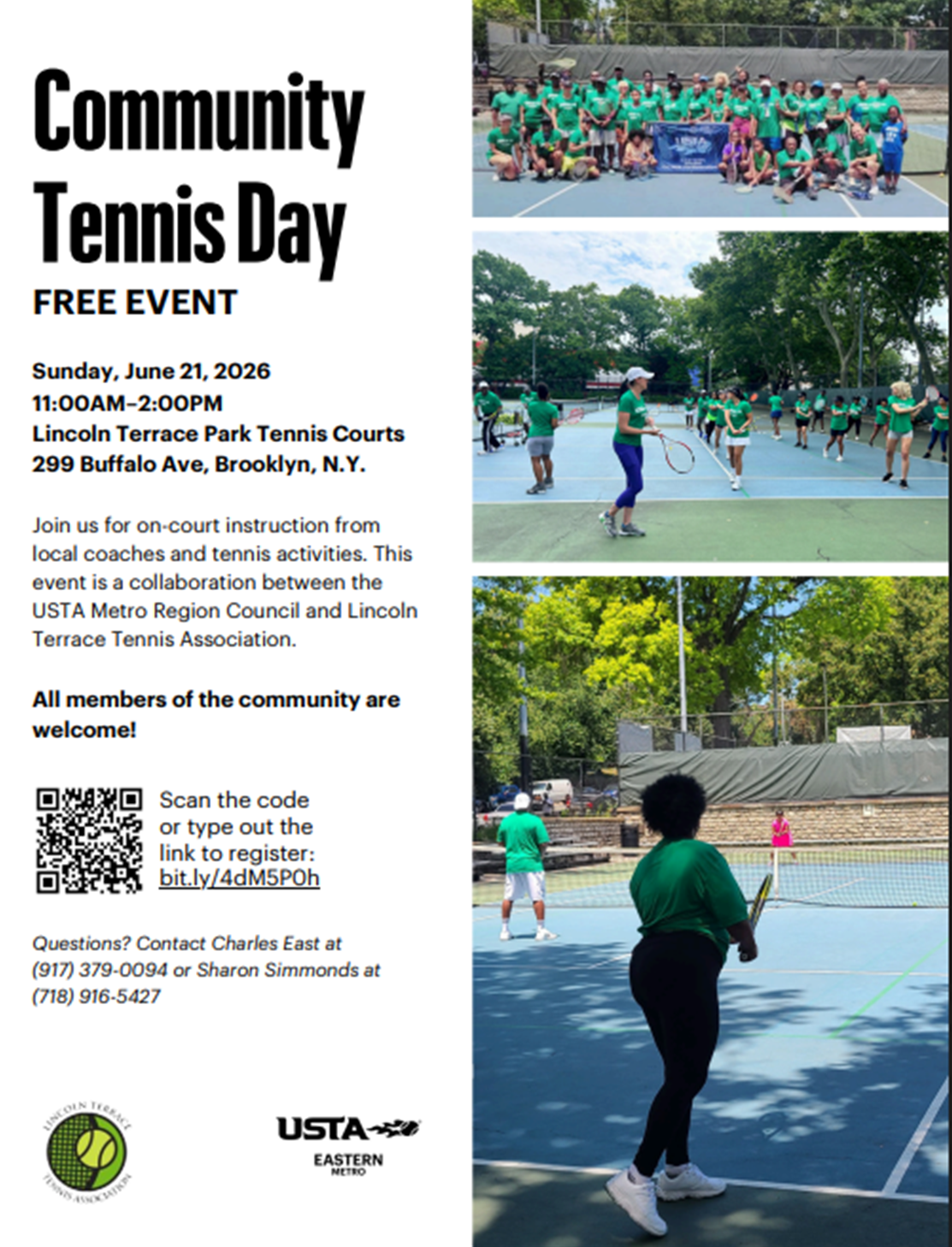 SOFT GIRLS SERVE | TSGS x USTA Metro x Lincoln Terrace Tennis Association