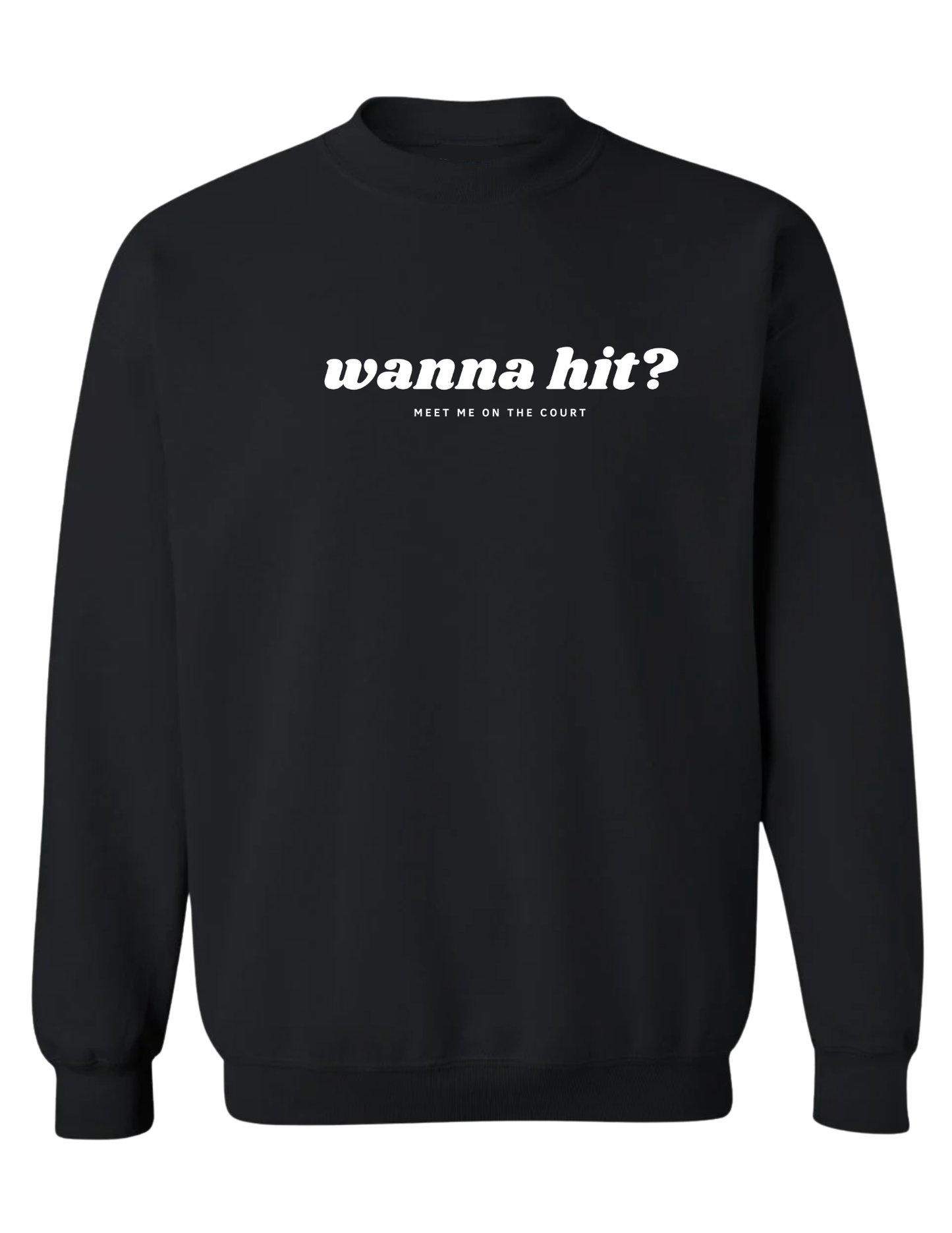 wanna hit - Black